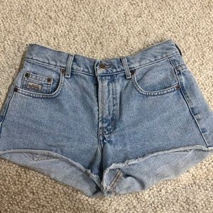 Vintage jean shorts